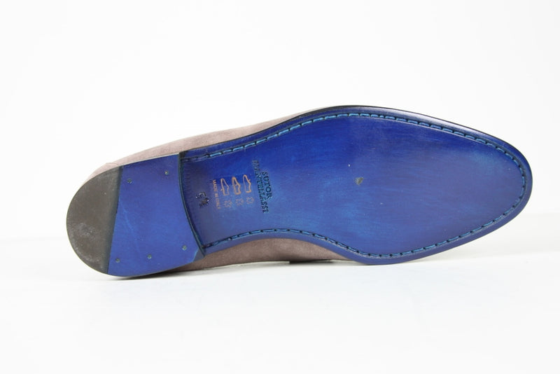 Sutor Mantellassi Shoes SALE! Cashmere grey buckle loafers