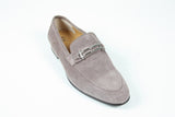 Sutor Mantellassi Shoes SALE! Cashmere grey buckle loafers