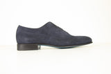 Sutor Mantellassi Shoes, Navy suede wingtip oxfords