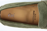Sutor Mantellassi Shoes: 7 UK / 8 US, Dark sage green horse bit loafer
