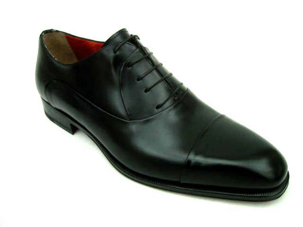 FINAL SALE A.Testoni Shoes: 6.5E (US), Black, lace closure, leather