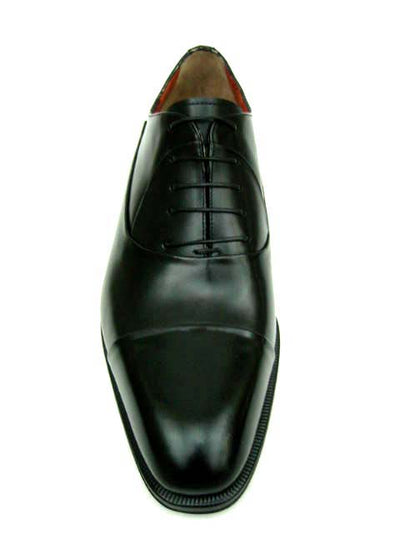 A. Testoni Lace-up | 7.5 (6.5 IT) A.Testoni 45210 Plain Toe Lace Up - Black – PellelineshoesRack main image 4