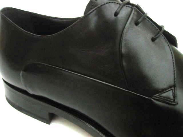 FINAL SALE A.Testoni Shoes: 6E (US), Black, lace closure, leather