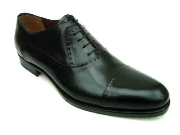 FINAL SALE A.Testoni Shoes: 6E (US), Black, lace closure, leather