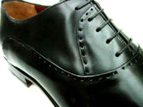 FINAL SALE A.Testoni Shoes: 6E (US), Black, lace closure, leather