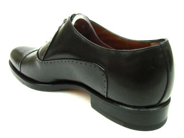 FINAL SALE A.Testoni Shoes: 6E (US), Black, lace closure, leather