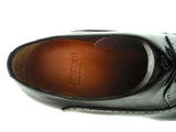 FINAL SALE A.Testoni Shoes: 6E (US), Black, lace closure, leather