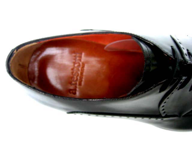 FINAL SALE A.Testoni Shoes: 6.5D (US), Black, lace closure, leather