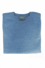 The Wardrobe Sweater Sky blue, crew neck, pure lambswool