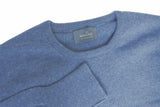 The Wardrobe Sweater Sky blue, crew neck, pure lambswool