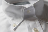 The Wardrobe Dress Shirt White button down collar Thomas Mason oxford cotton