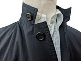 Ermenegildo Zegna Jacket 40 3-Button Black Featherweight Cotton