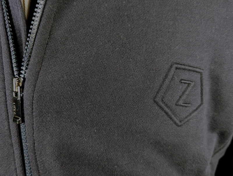 Z Zegna M Navy Zip Sweatshirt