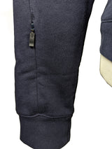 Z Zegna M Navy Zip Sweatshirt