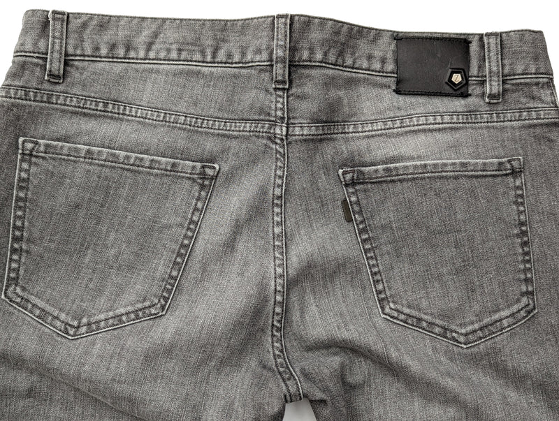 Zegna Jeans 33 Faded Grey 5 pocket cotton/elastane denim